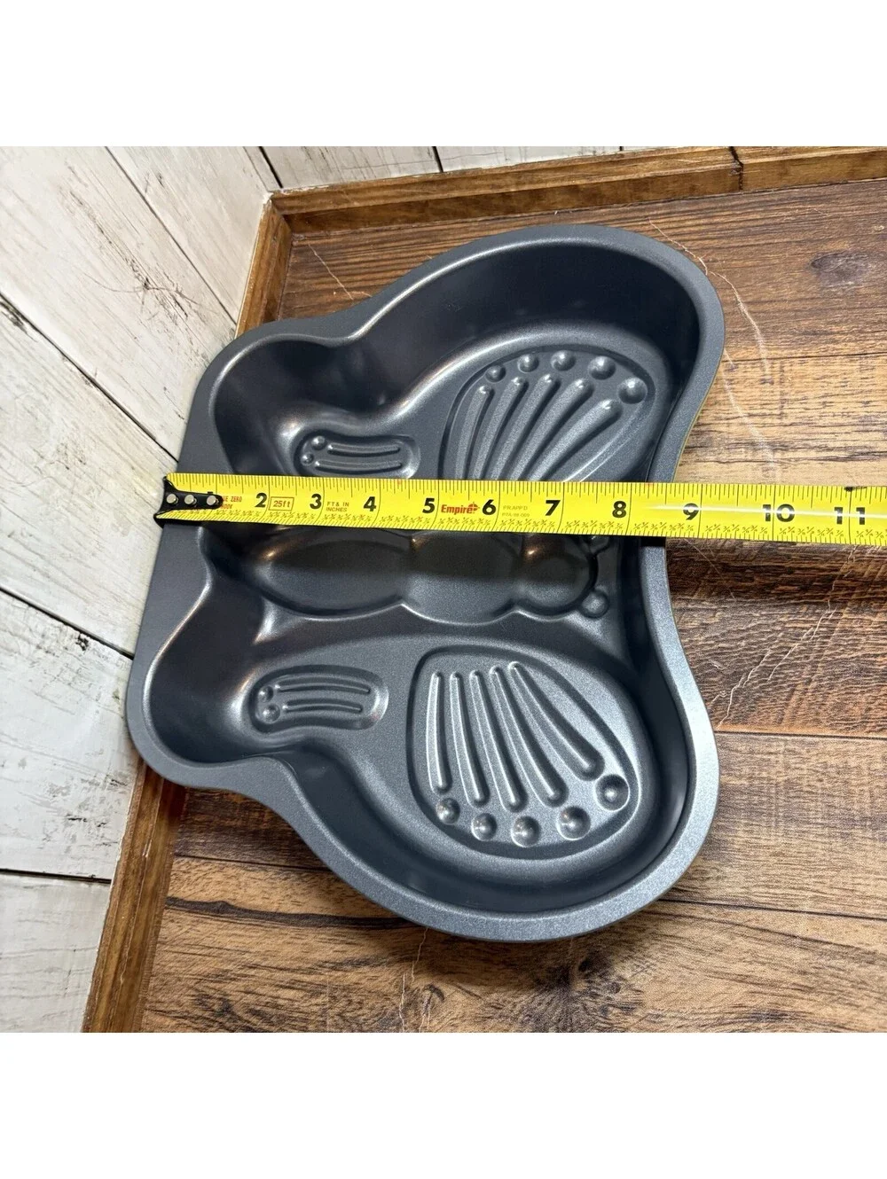 Avocado Green Decorative Non-Stick Butterfly Cake Pan Aluminum Bug Birthday